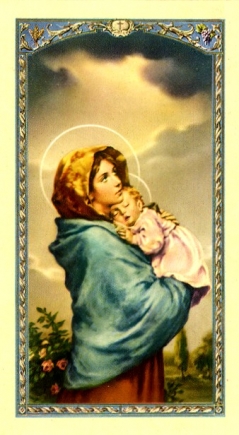 Prayer for Life Holy Card
